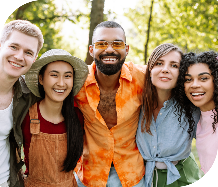 Friends in outdoor group therapy at Sierra Meadows Behavioral Health in the Intensive Outpatient Program in Fresno, California.