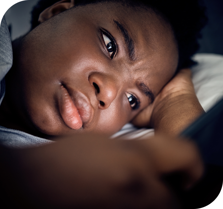 insomnia night and black woman in bed with phone 2023 11 27 05 01 16 utc 1 - Mental Health Treatment at Sierra Meadows Behavioral Health