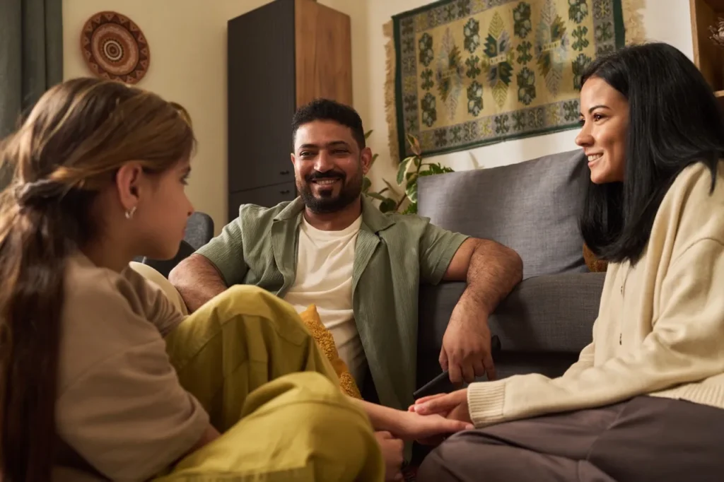 Family doing dbt therapy in fresno.